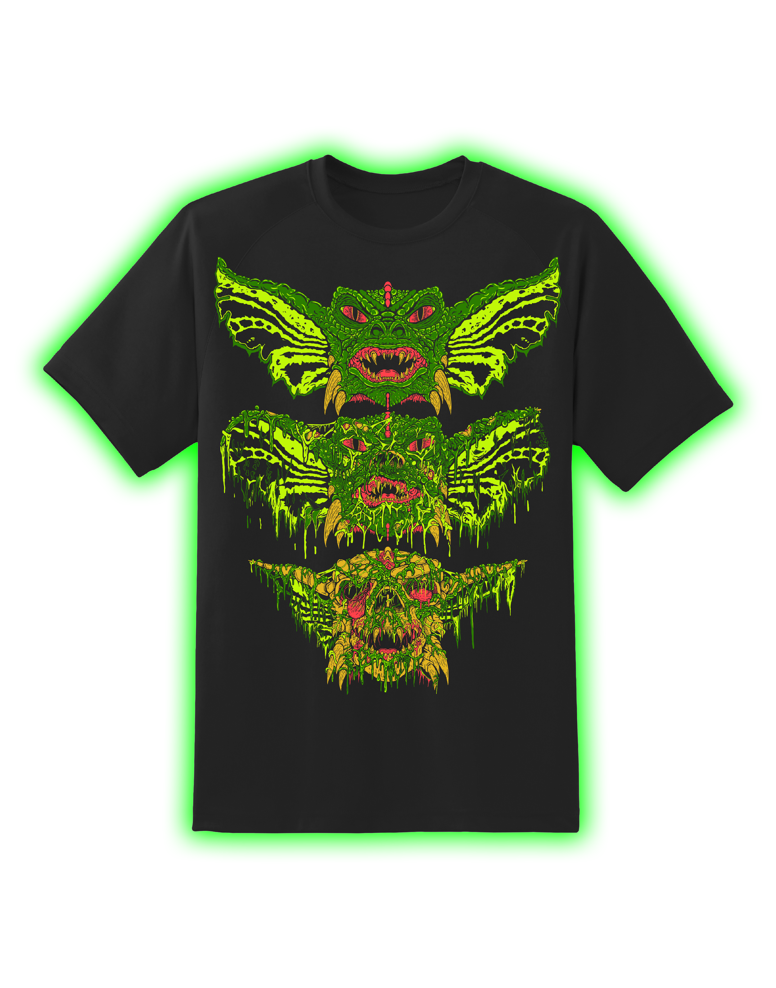 Night Light T-Shirt — Slime 'N' Grime - Weird Art, Apparel & Design.
